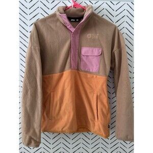 Picture Organic Clothing  Arcca Quarter Fleece Pullover‎ Size XS Retro Sports
